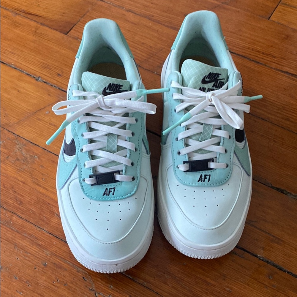 Nike Air Force 1 PLT.AF.ORM Mint Green Sneakers platform